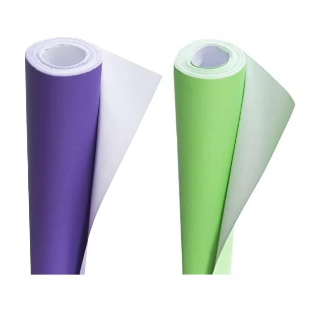 Purple & Pale Green