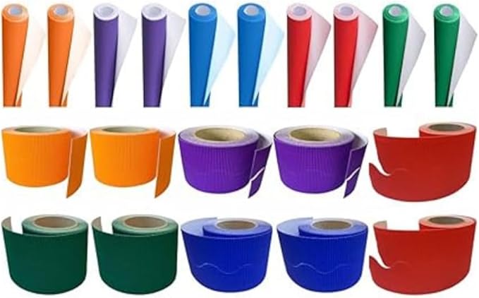 ‎Orange, Purple, Ultra Blue, Scarlet & Emerald Green